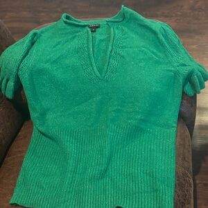 Torrid Teal Scoop Neck Sweater